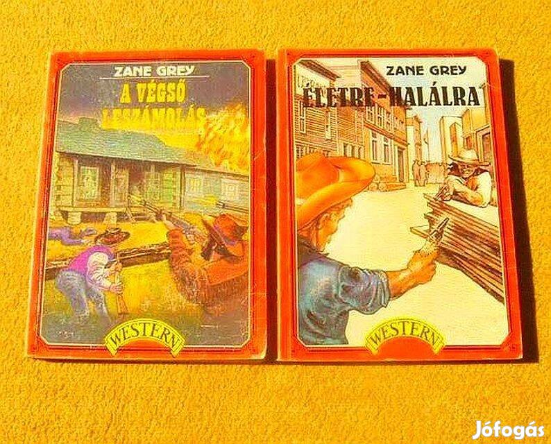 Zane Grey Western könyvek