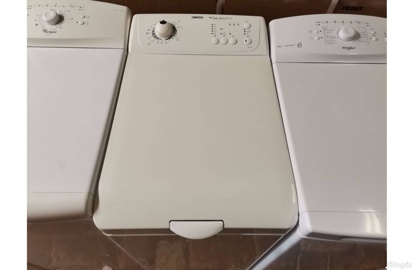 Zanussi 5,5 kg felültöltős mosógép garanciával eladó