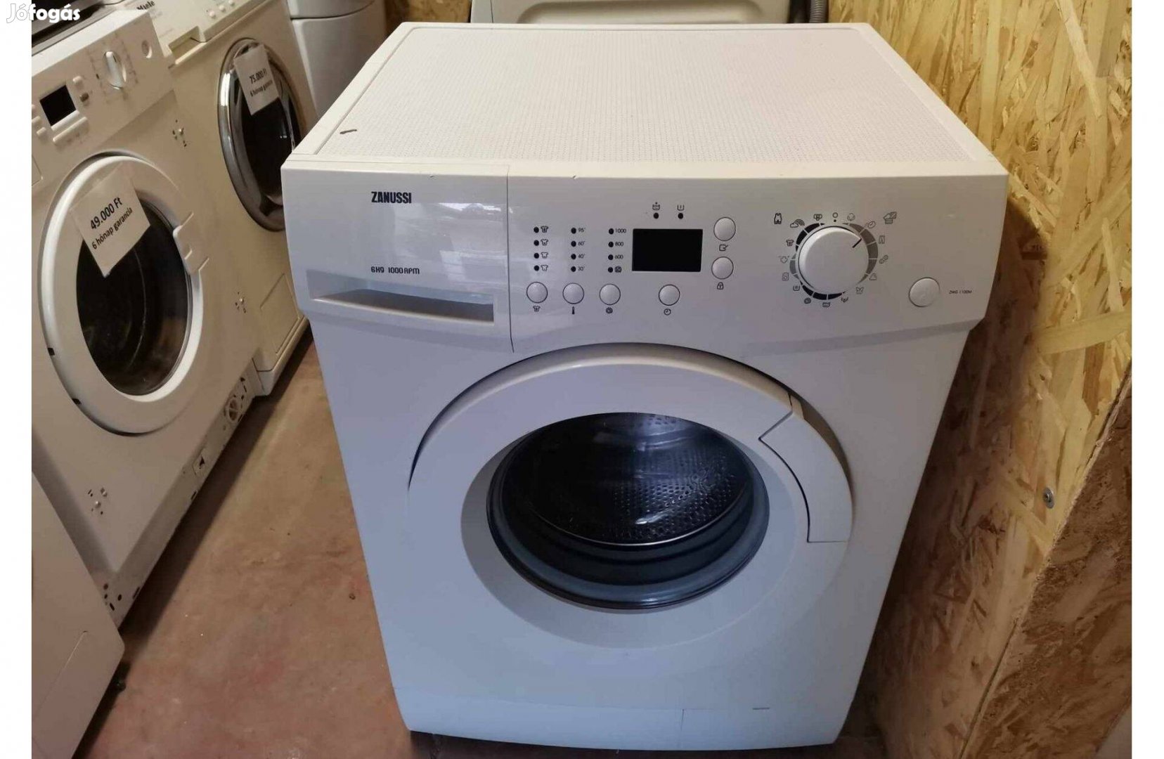 Zanussi 5 kg mosógép A+-os 6 hónap garanciával eladó