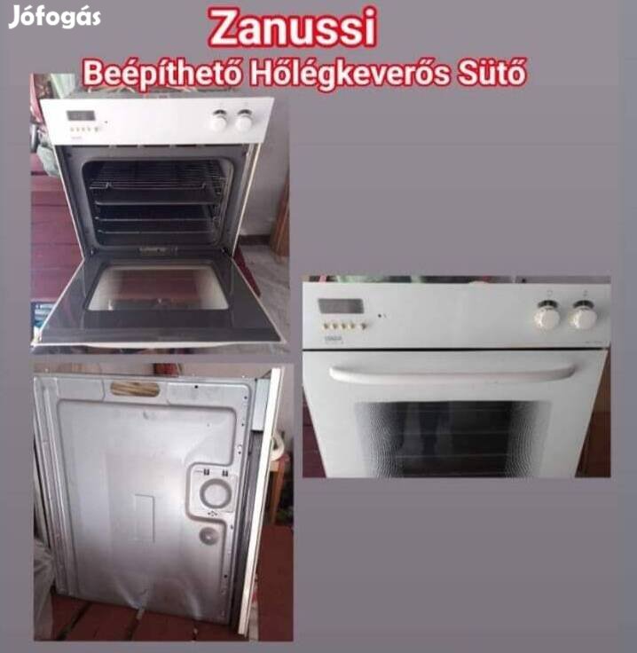 Zanussi Hőlégkeverős Sütő