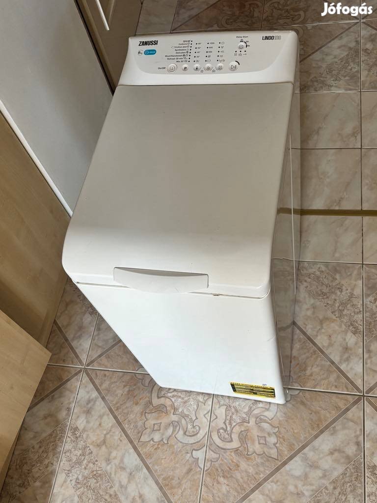 Zanussi Lindo100 felültöltős mosógép