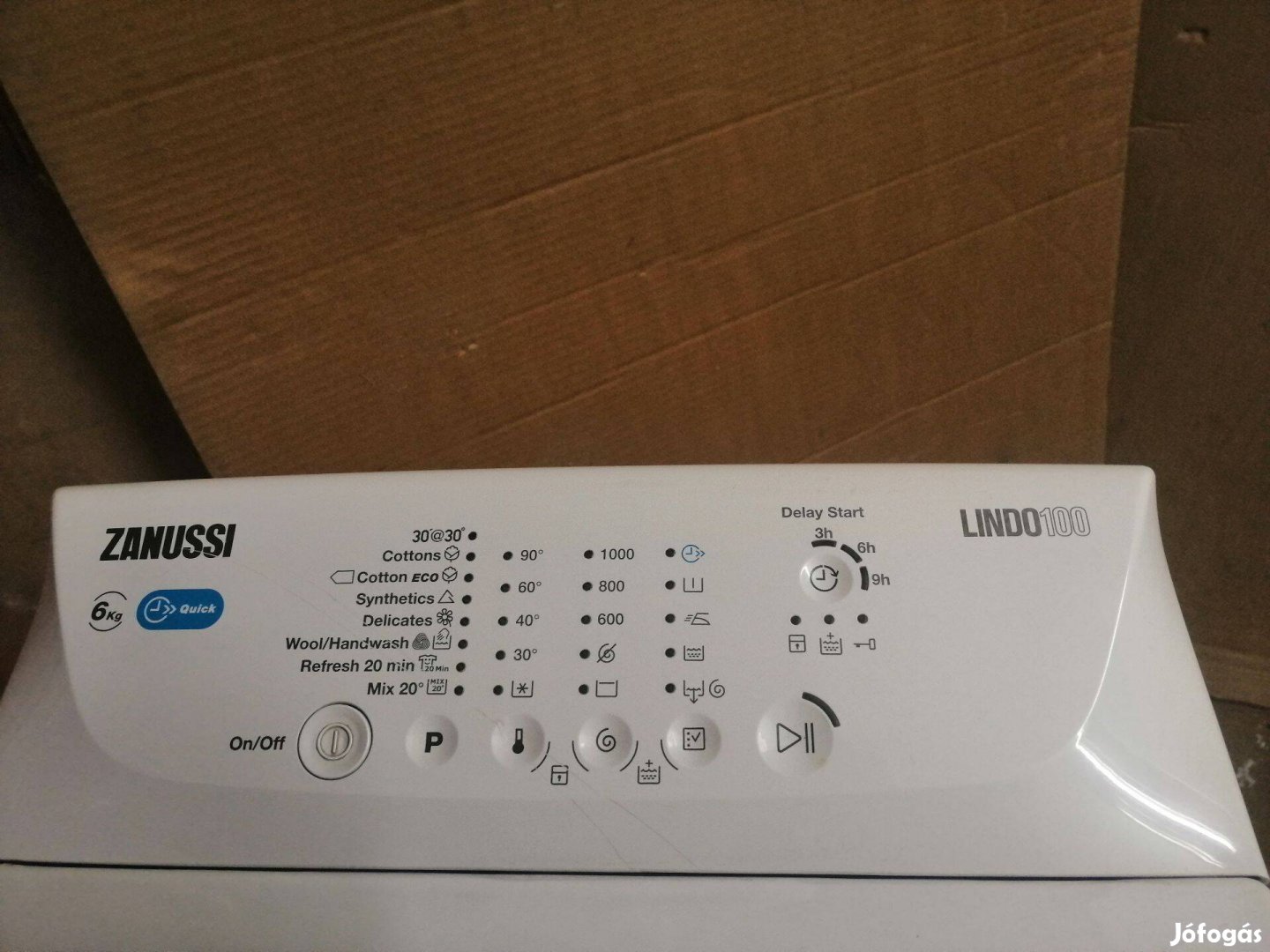 Zanussi Lindo 100 mosógép 6kg 1000centrivel csendes müködéssel