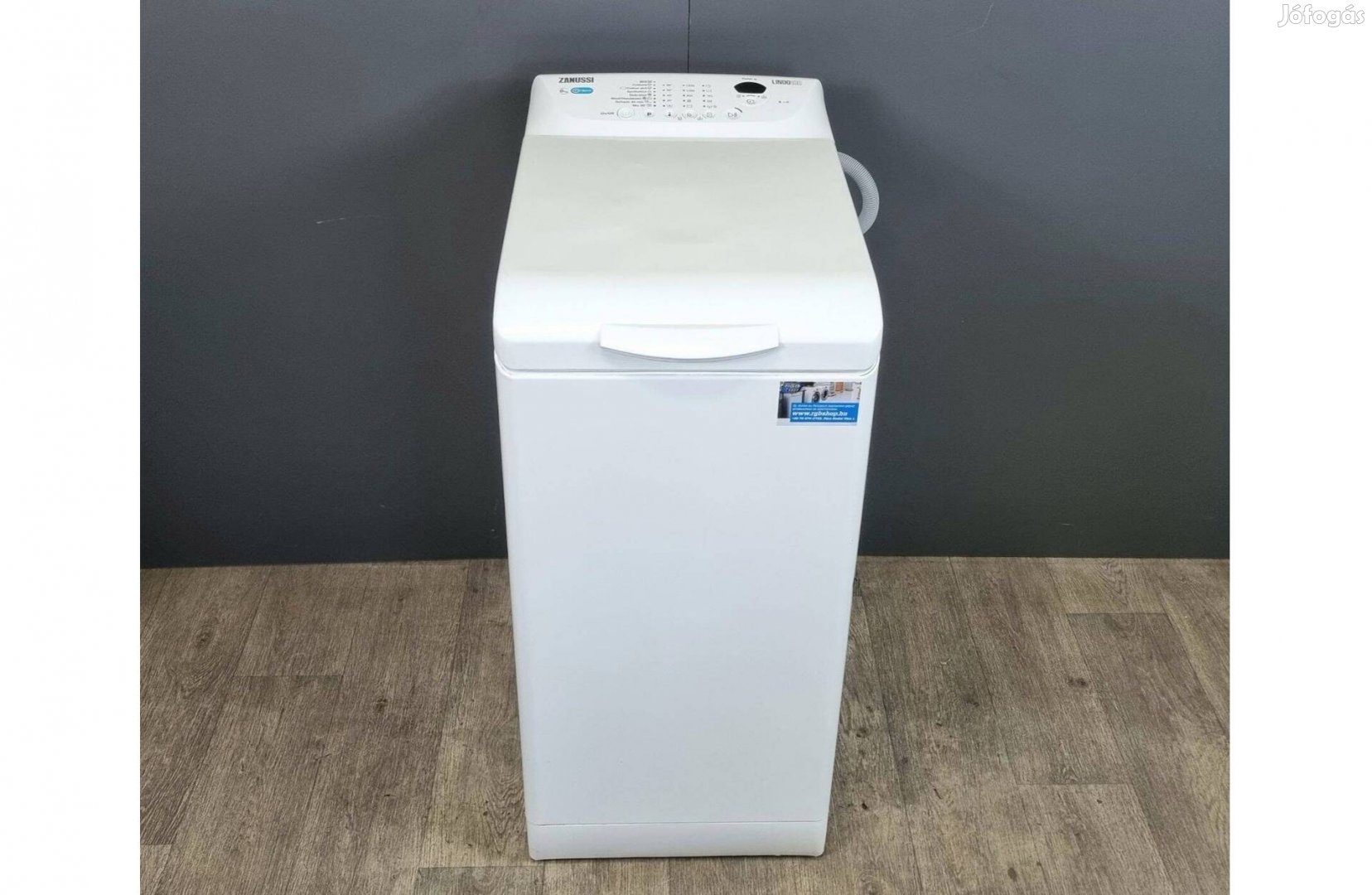 Zanussi Zwq61215WA A++ 6kg 1200 f/p Felültöltős Mosógép