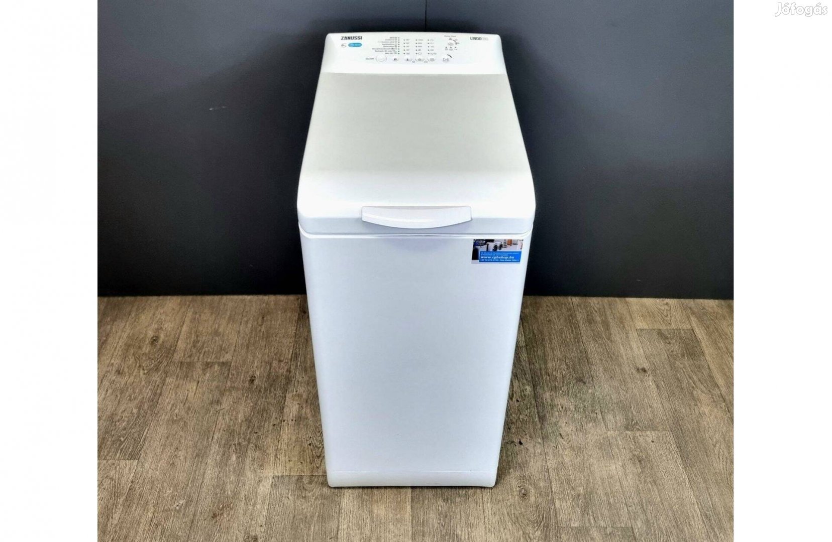 Zanussi Zwq 61014WA A++ 6kg 1000 f/p Felültöltős Mosógép