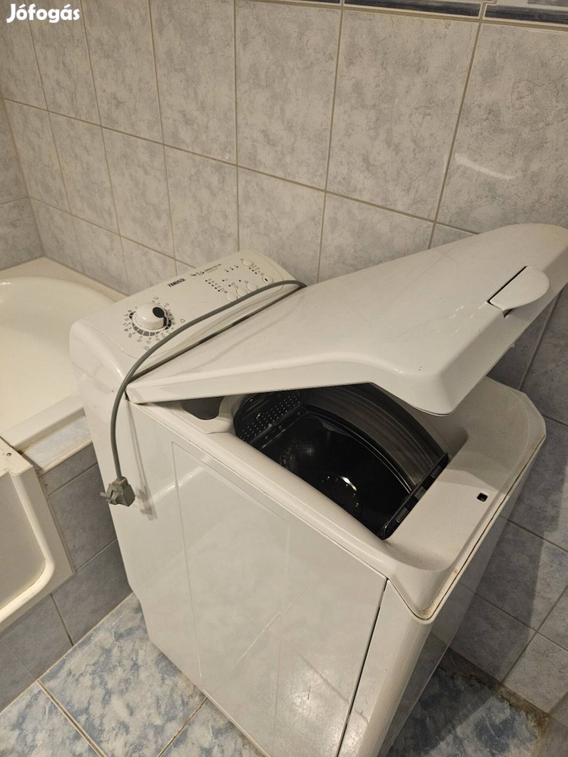 Zanussi felültöltős mosógép
