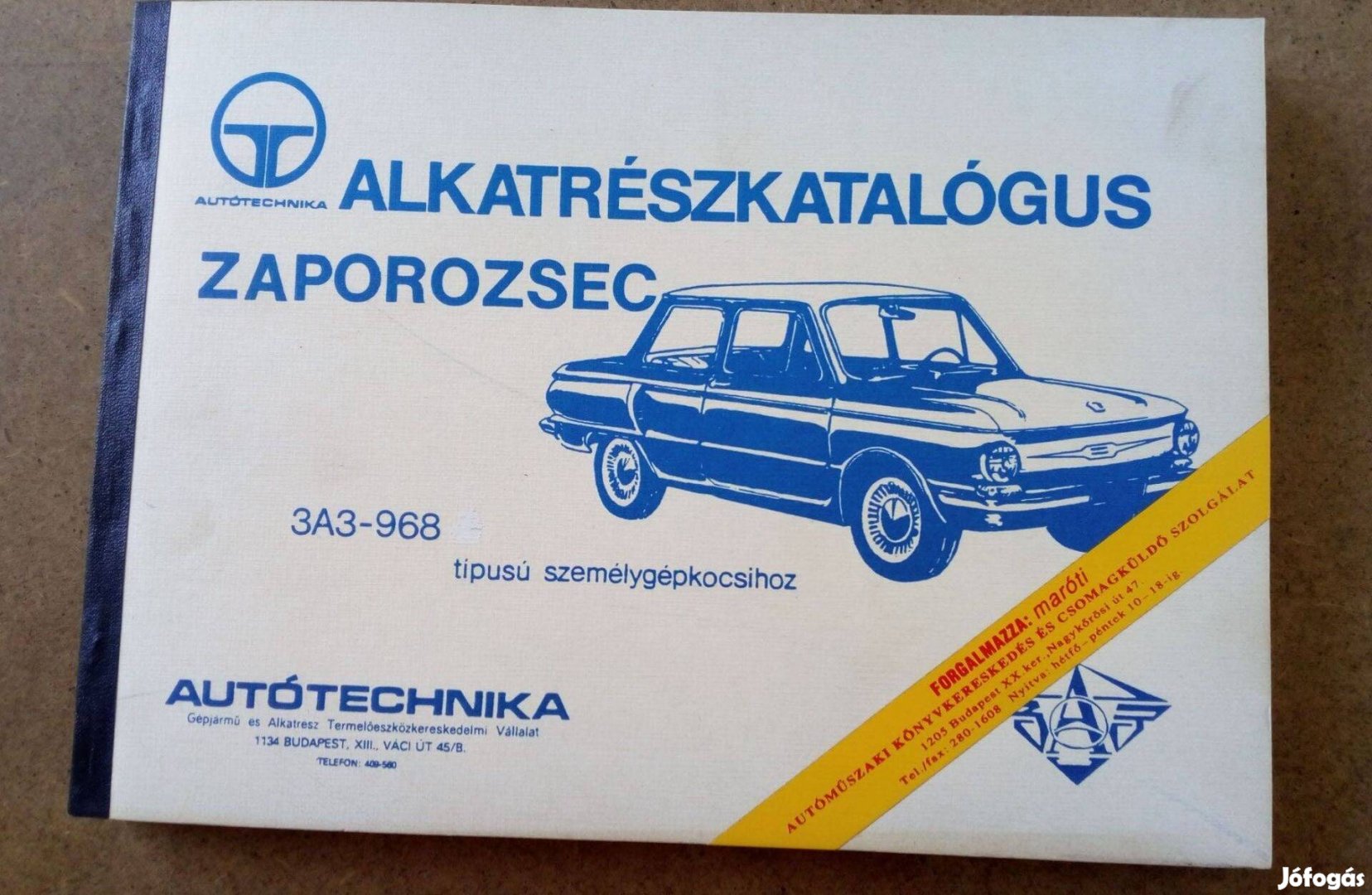 Zaporozsec 968 alkatrészkatalógus