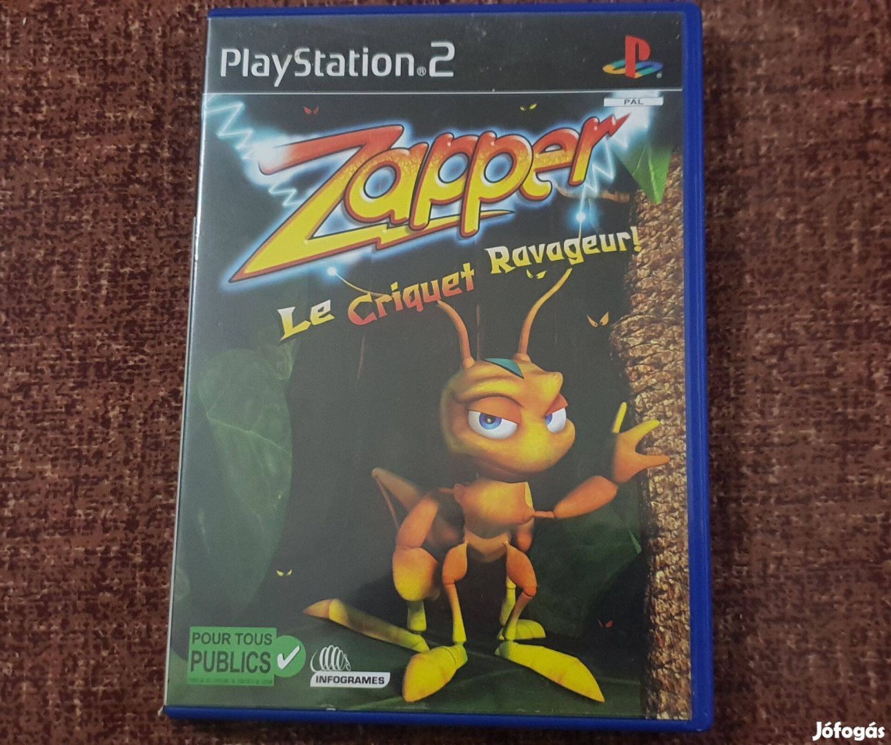 Zapper Playstation 2 eredeti lemez ( 3000 Ft )