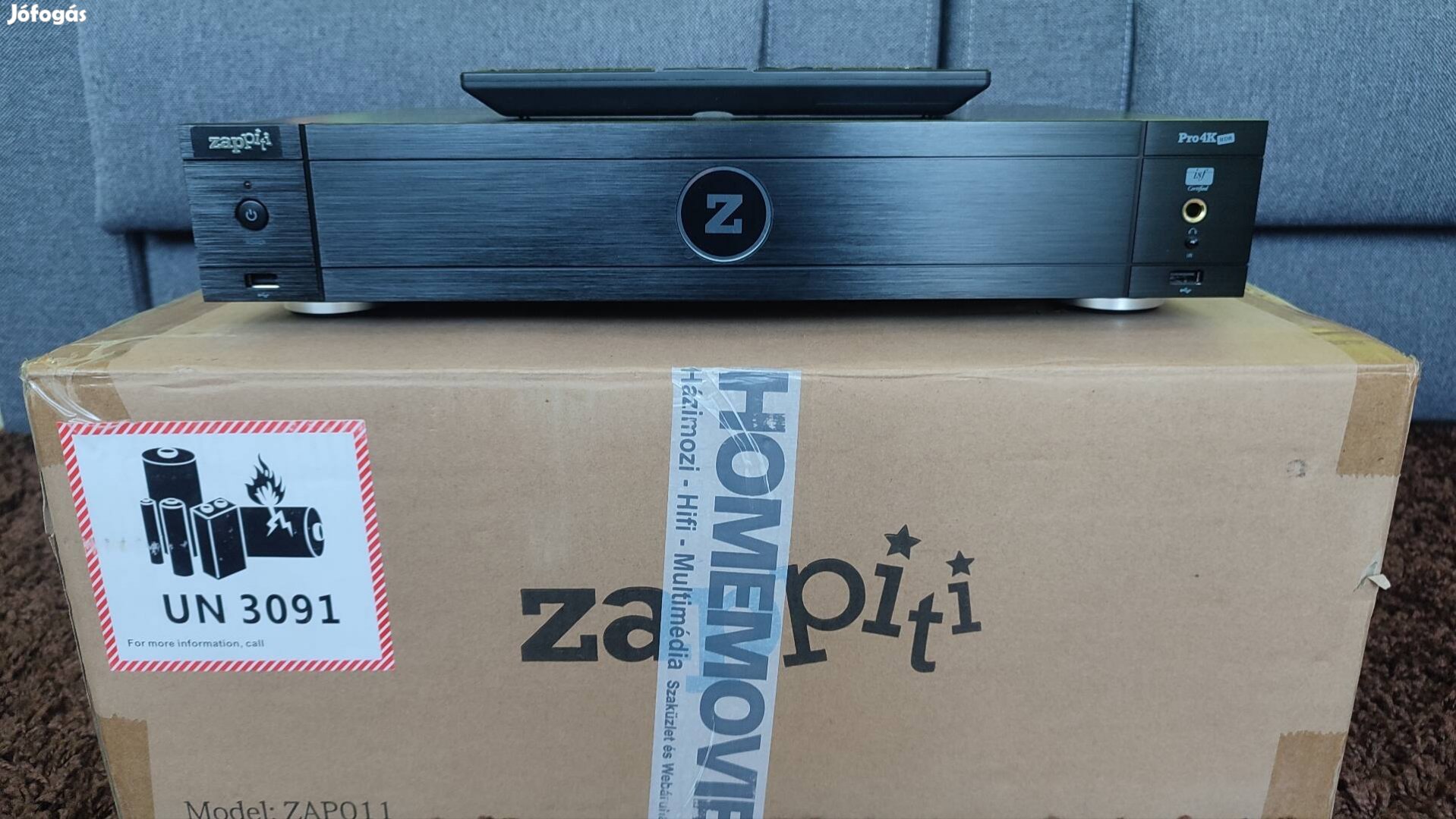 Zappiti pro 4k hdr+ajándék eladó