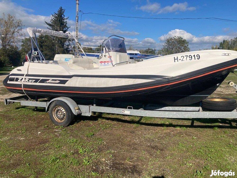 Zar 57 Well Deck RIB gumicsónak