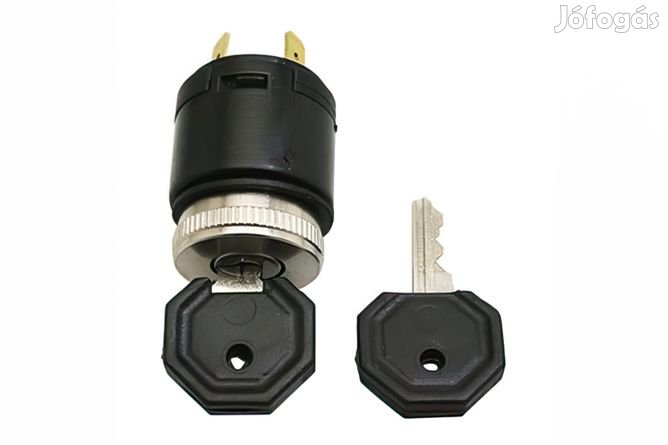 Zár + kulcskészlet univerzális 3 tűs Peugeot / MBK mopedekhez (Mobylet