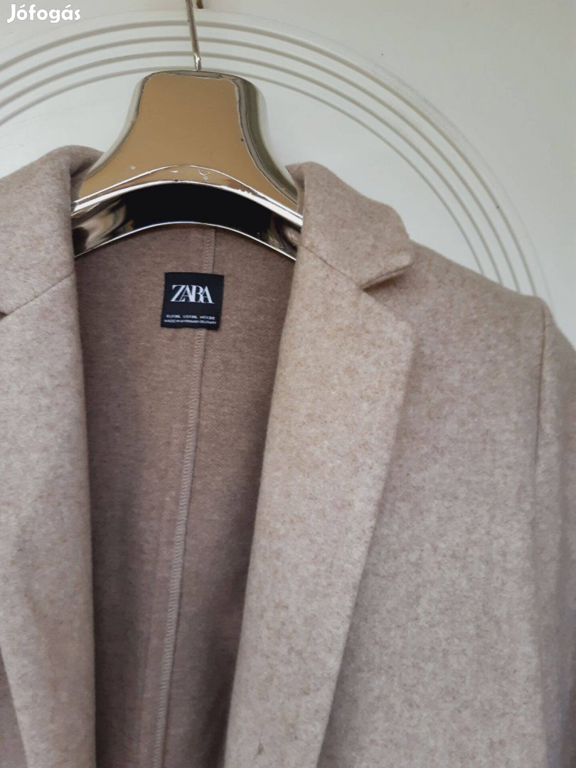 Zara 42/44-es gyönyörű,elegáns pihe-puha őszi kabát