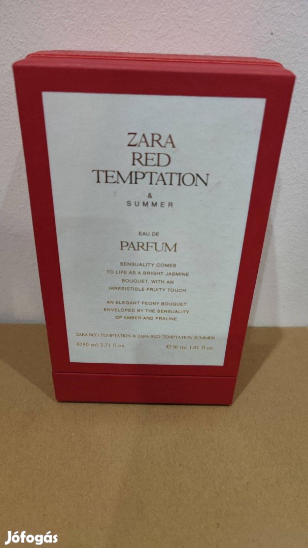 Zara Red Temptation női parfüm Új