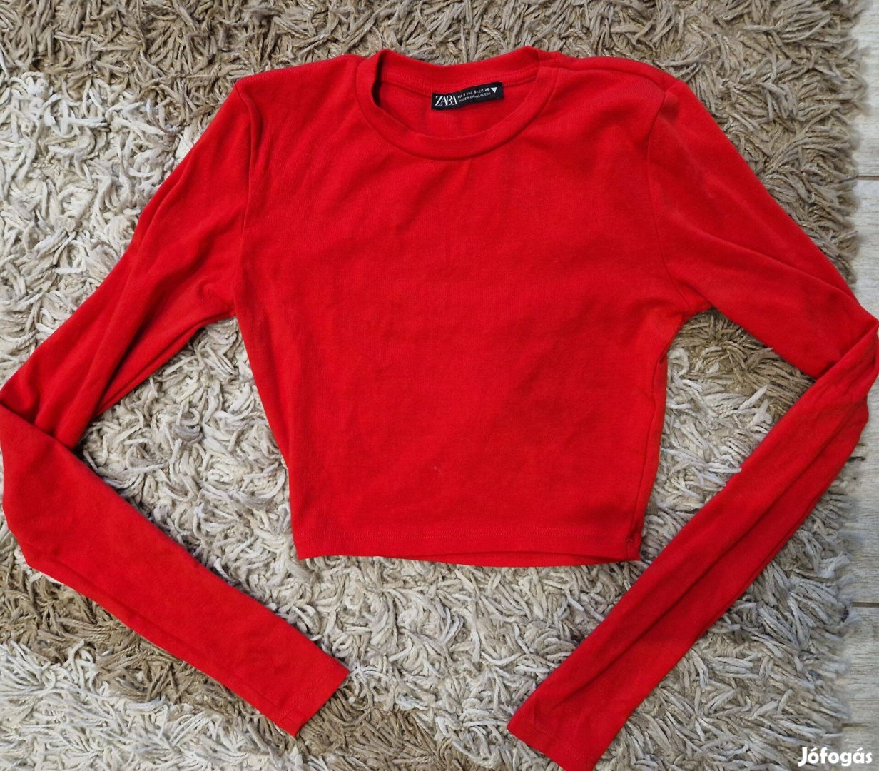 Zara S pamut felső egyszer viselt