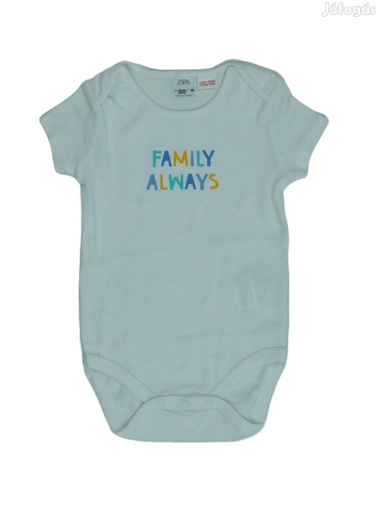 Zara Új címkés Fiú Rövid ujjú ujjatlan body Méret 92