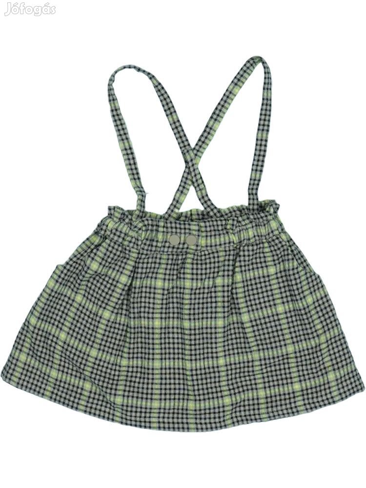 Zara Új (címkés) Lány Kantáros szoknya (Méret: 98)