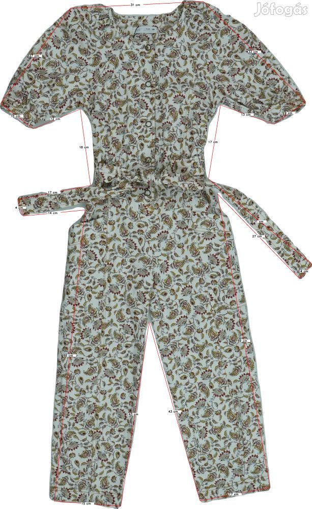 Zara Új (címkés) Lány Playsuit / Jumpsuit (Méret: 152)