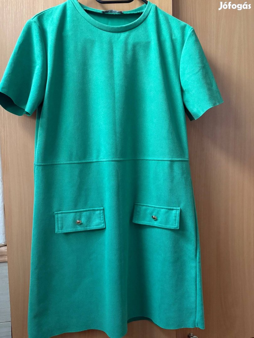 Zara, S-es egészruha, zöld színű