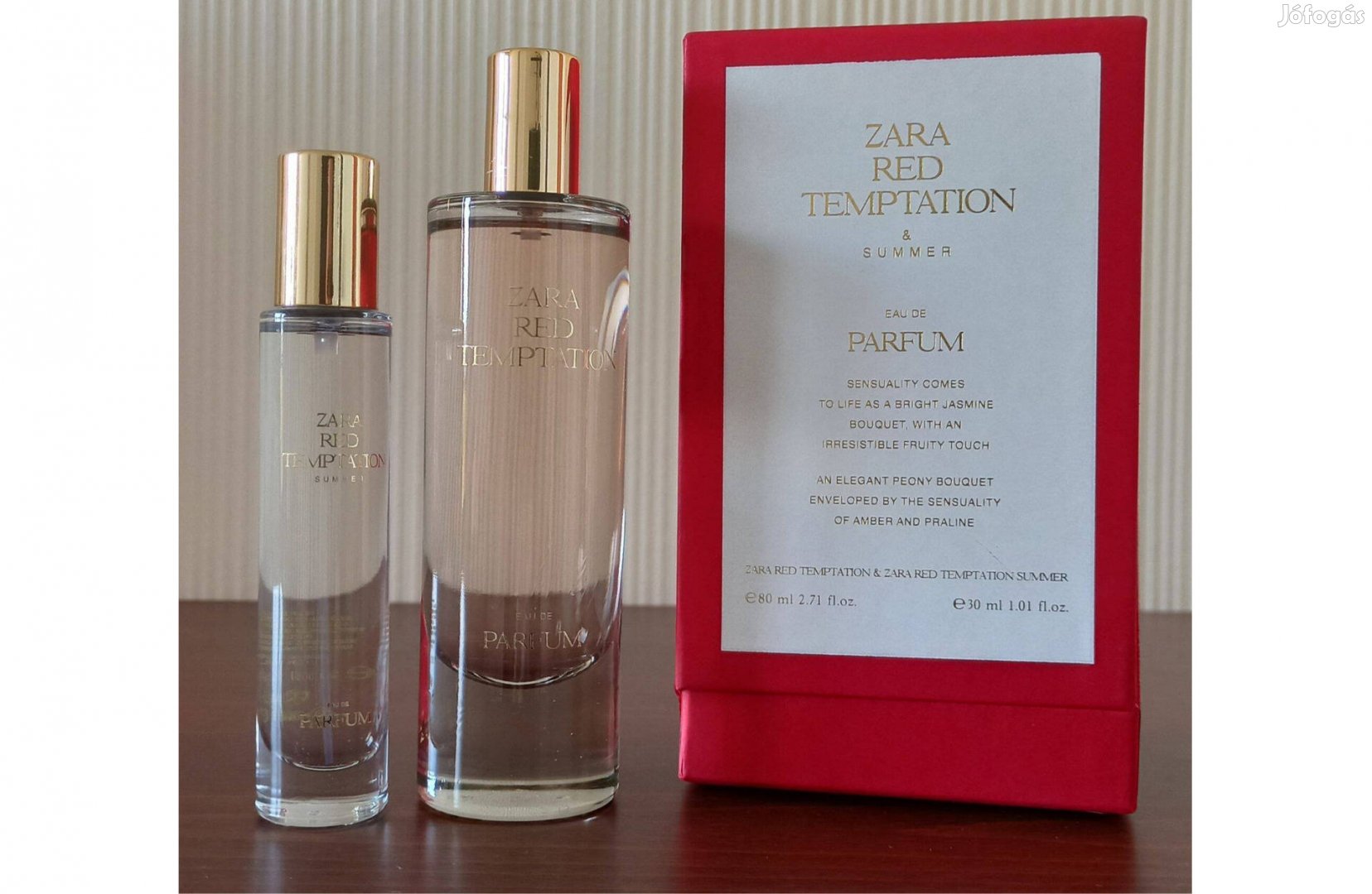 Zara - Red Temptation & Summer 80ml+30ml parfüm