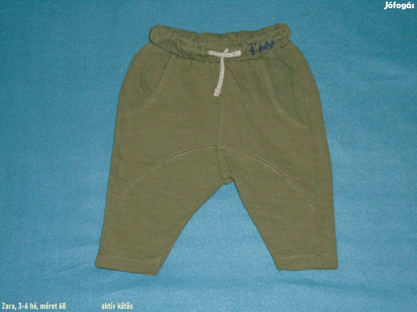 Zara aktív kötős nadrág 3-6 hó méret 68