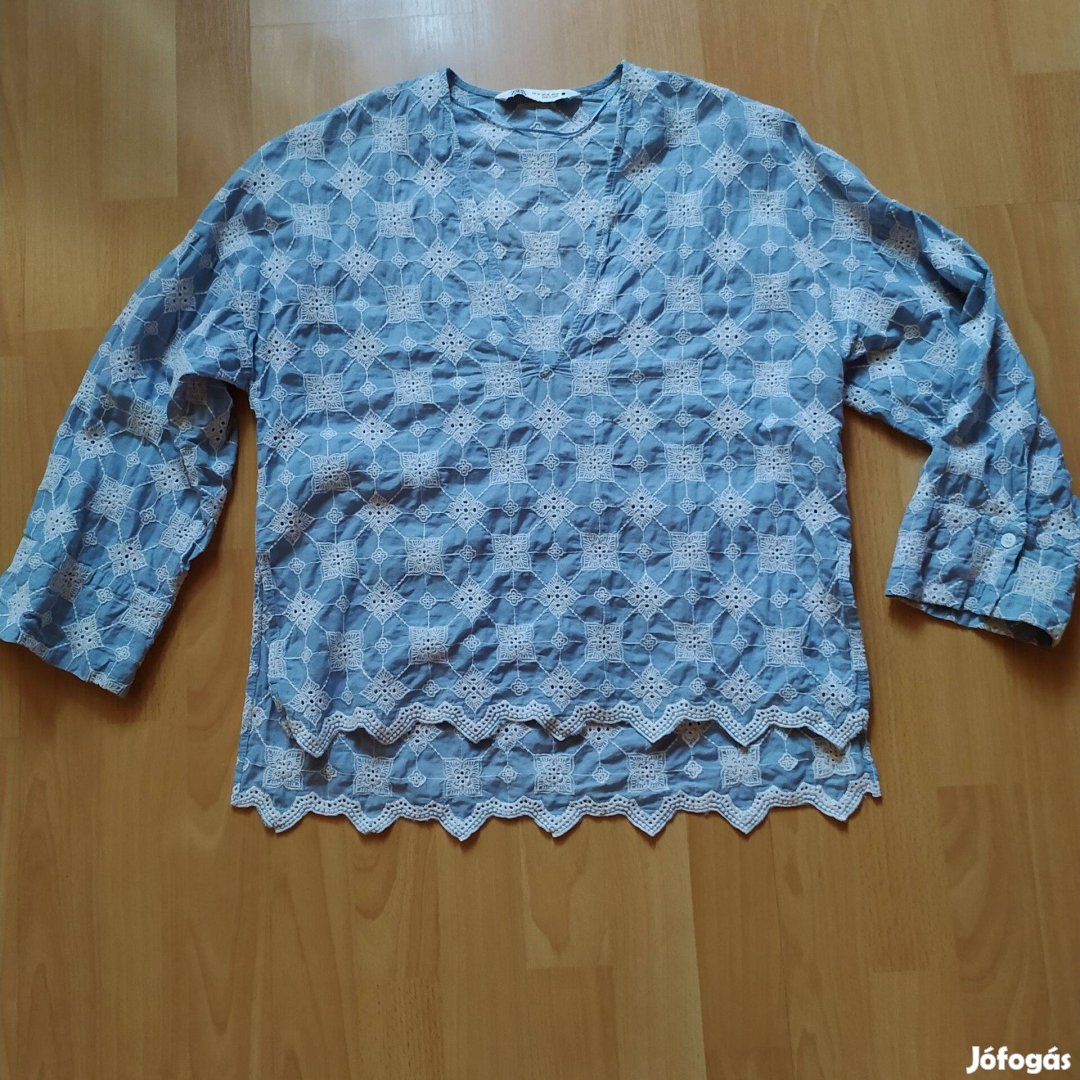 Zara álomszép női madeirás felső XS S