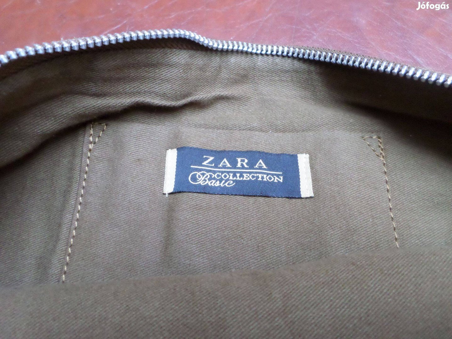 Zara bőr táska neszeszer újszerű