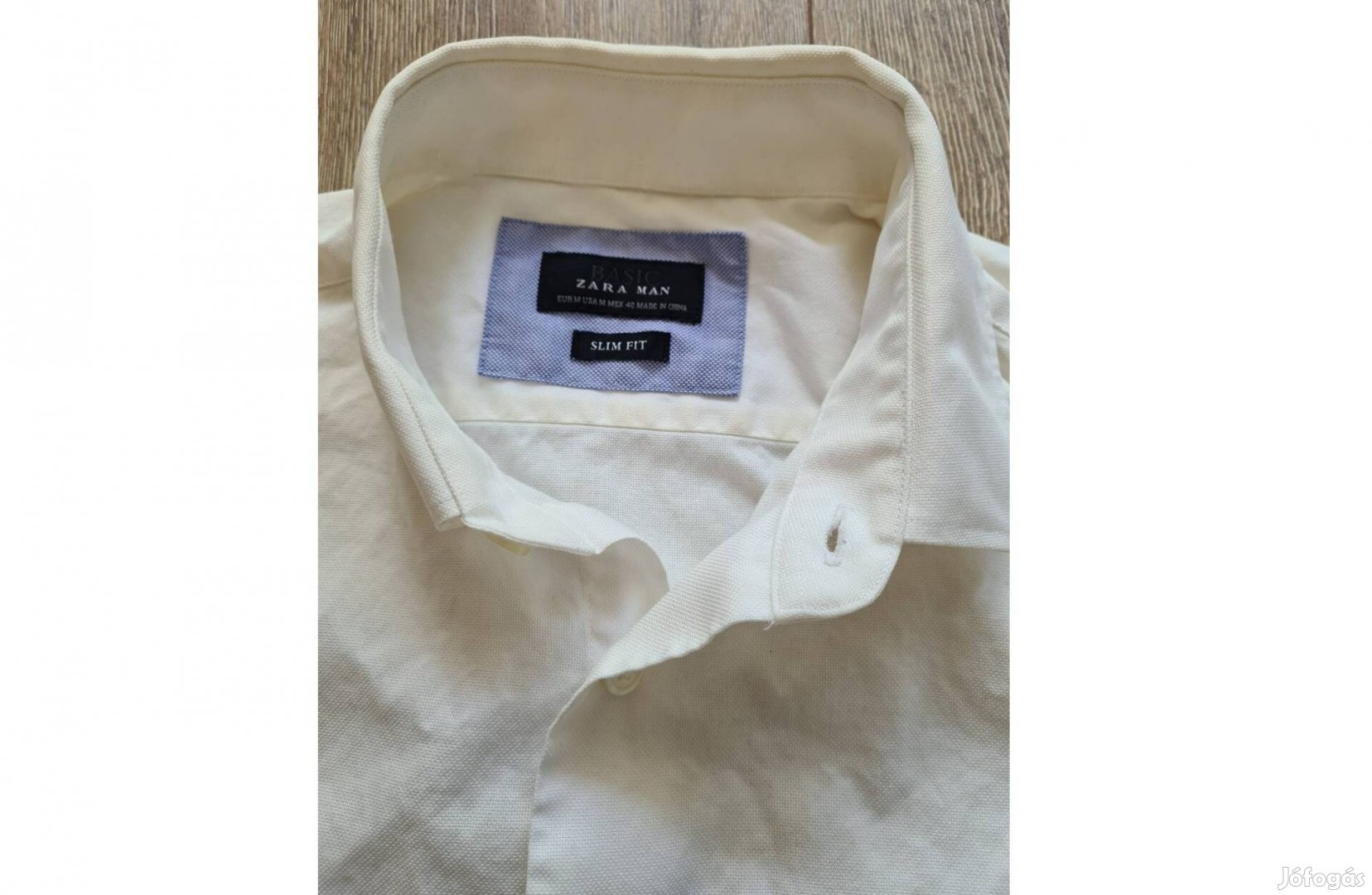 Zara fehér ing (40-es / M-es slim fit) eladó