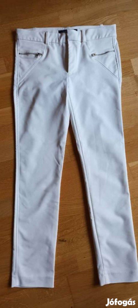 Zara fehér stretch nadrág