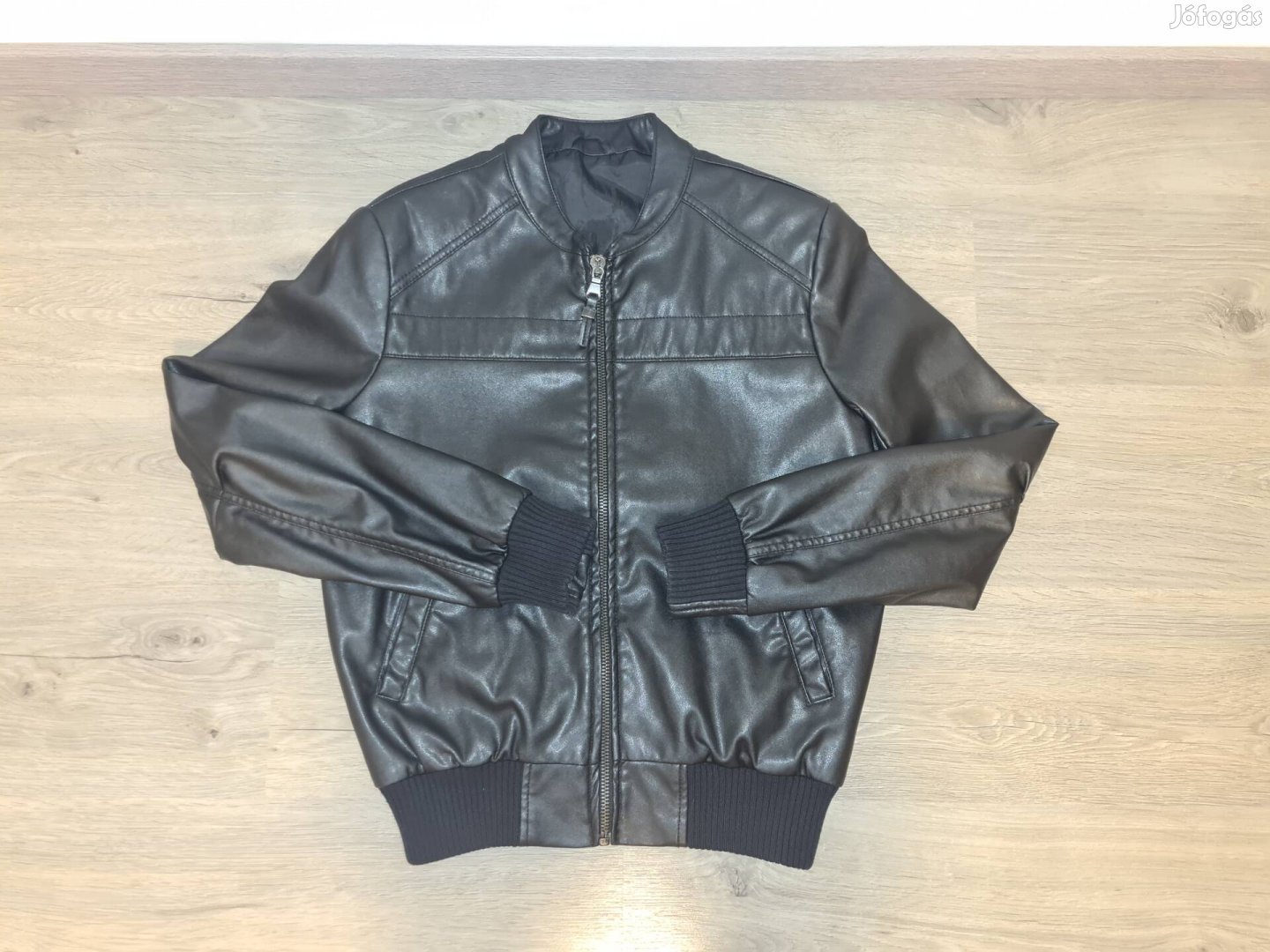 Zara férfi bomber bőrdzseki (M)