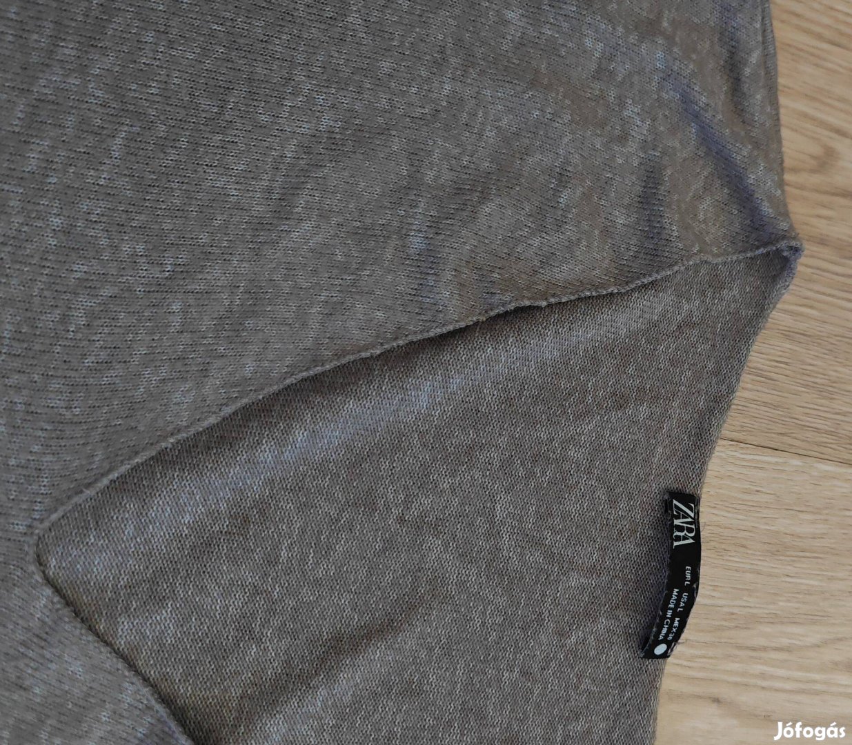 Zara finomkötött pihe puha női felső L-XL