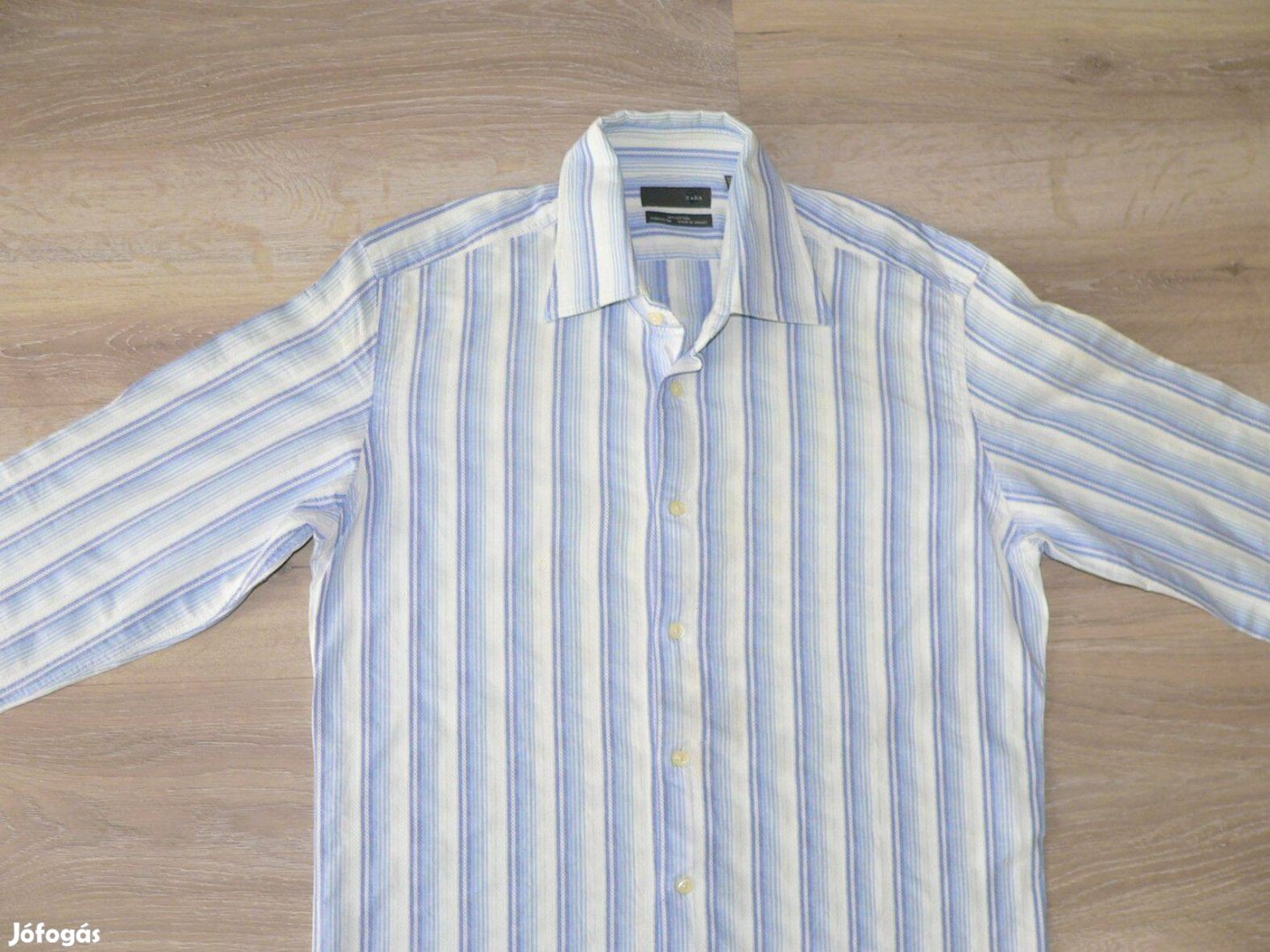 Zara hosszú ujjú csíkos ing M