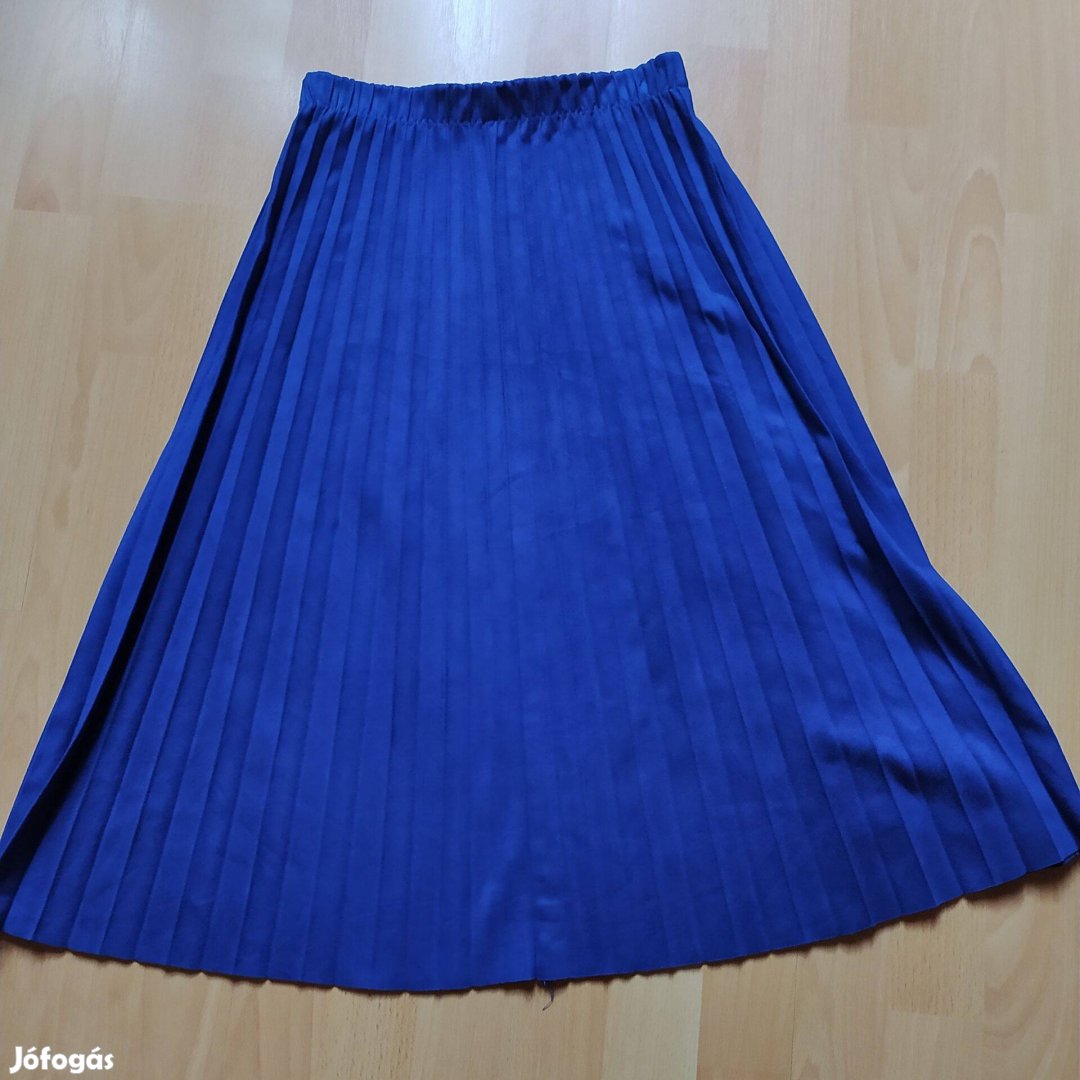 Zara kék rakott szoknya S