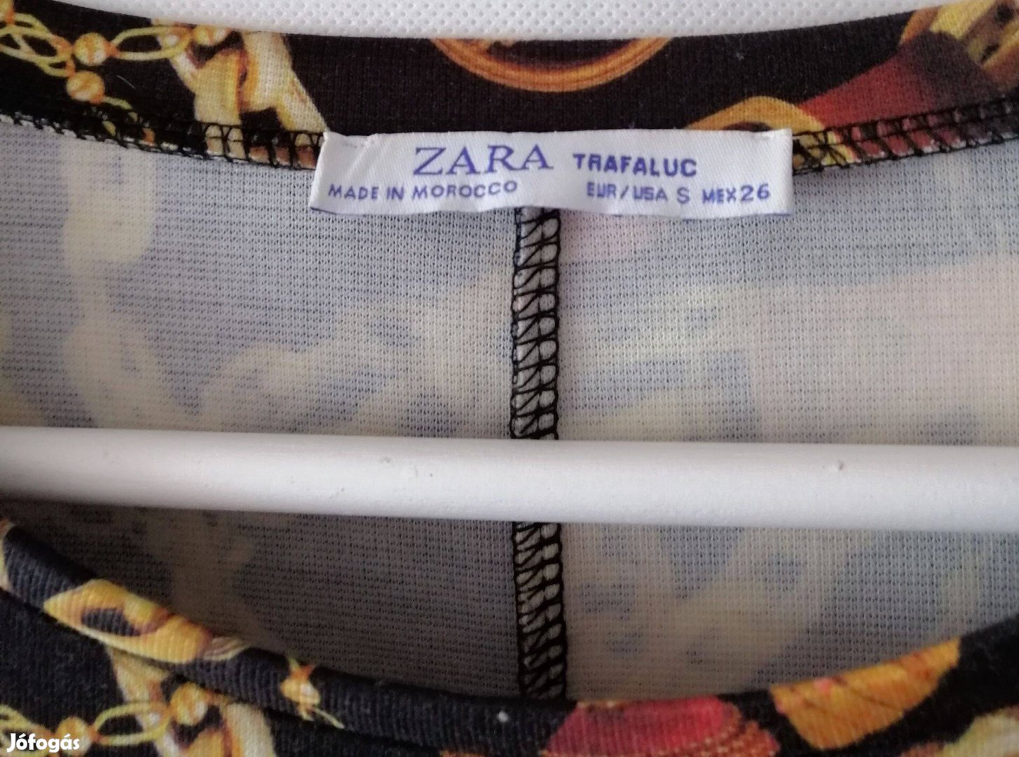 Zara láncmintás női ruha