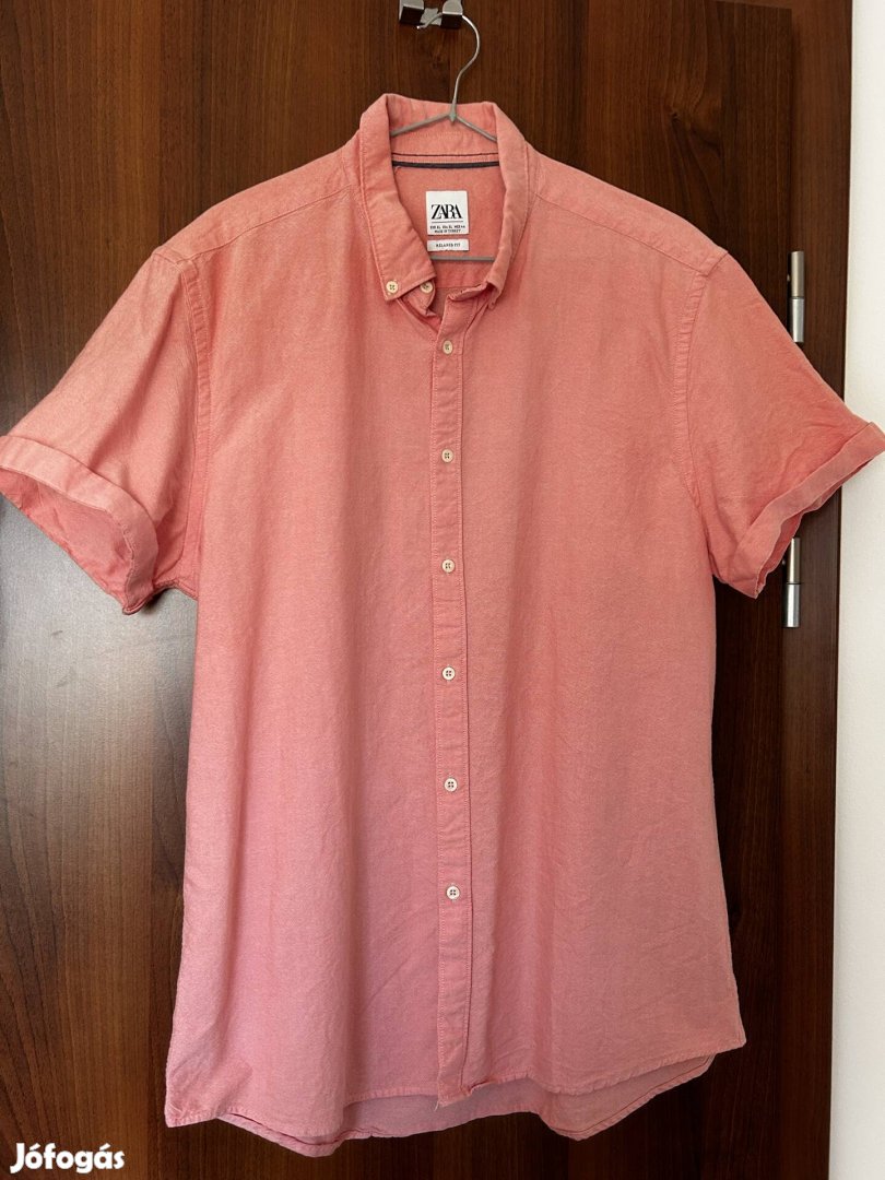 Zara lazac szinu ferfi ing