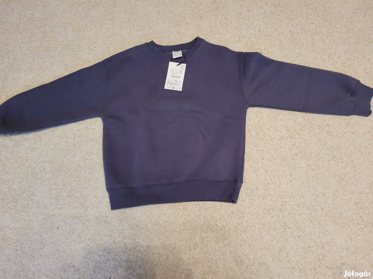 Zara lila színű gyerek pulóver 130-as méretben eladó!