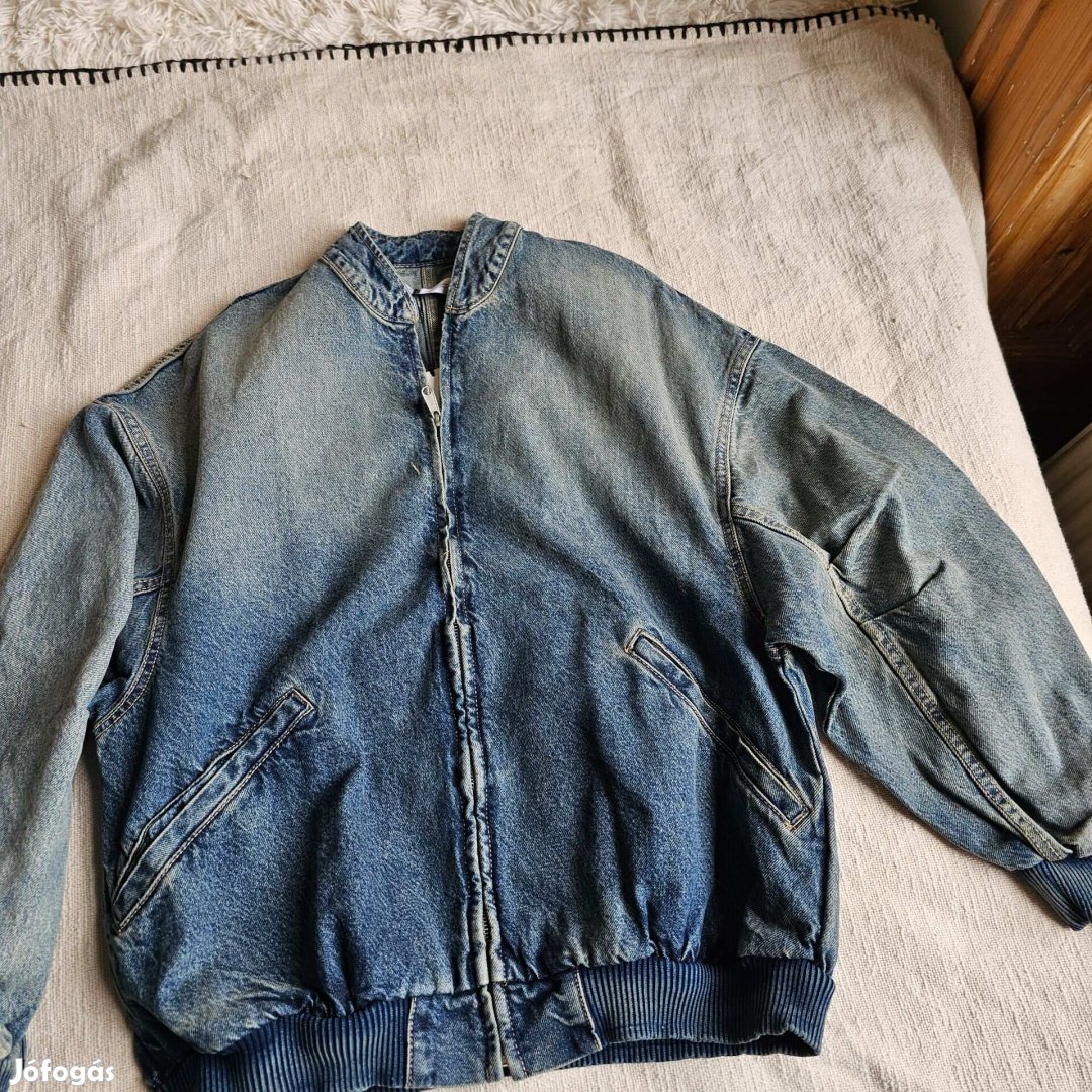 Zara nöi farmer kabát új M-L méret USA ban vásárolt