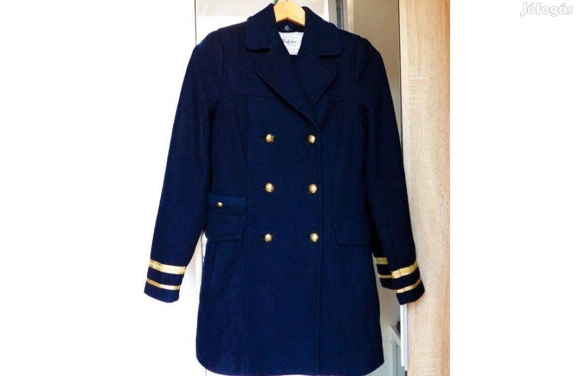 Zara női gyapjú kabát minőségi, XS-es