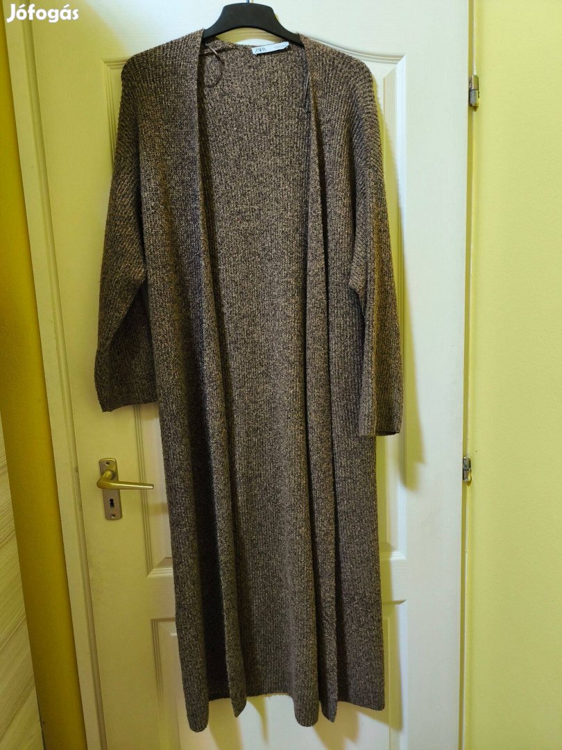 Zara pihepuha női kötött maxi kardigán S-L