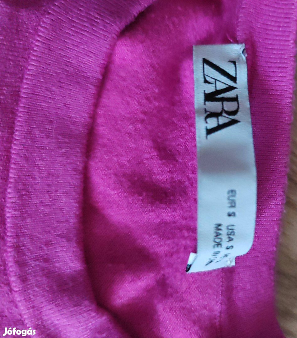 Zara pink magenta női pulcsi