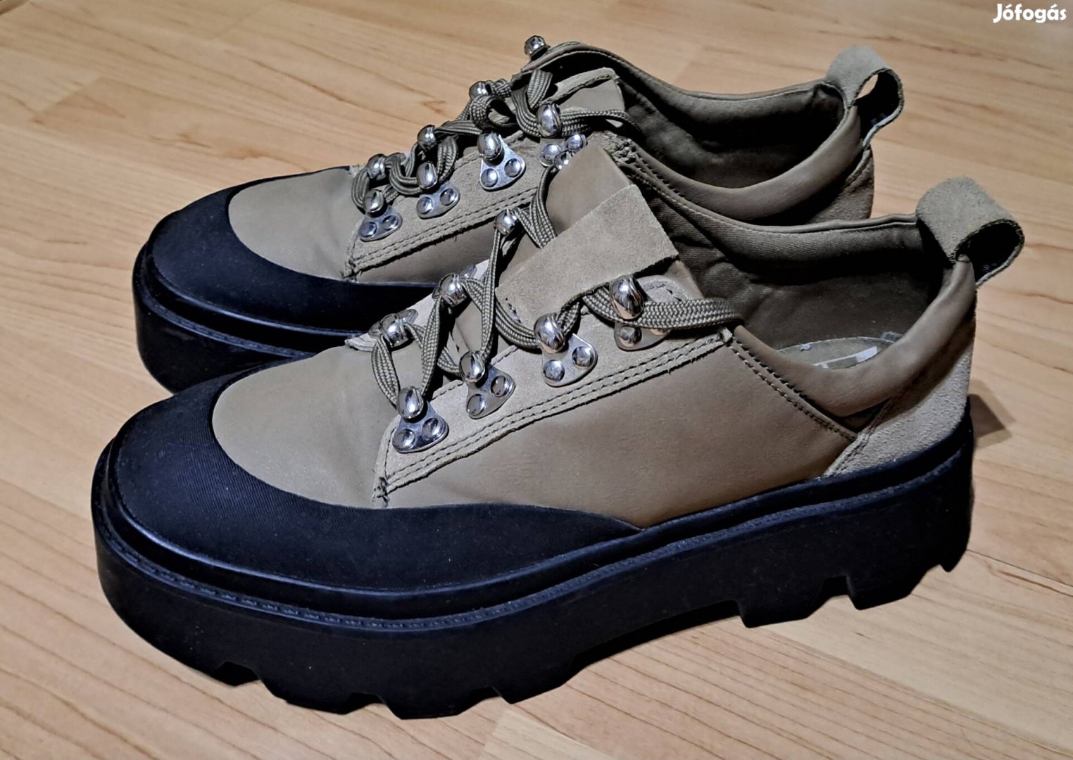 Zara platform sneaker 'hiking style' 39