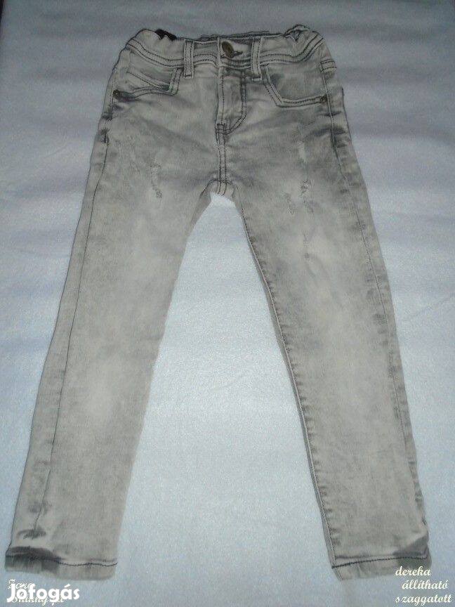 Zara skinny fit szürke farmernadrág 5 évesre (méret 110) szürke nadrág