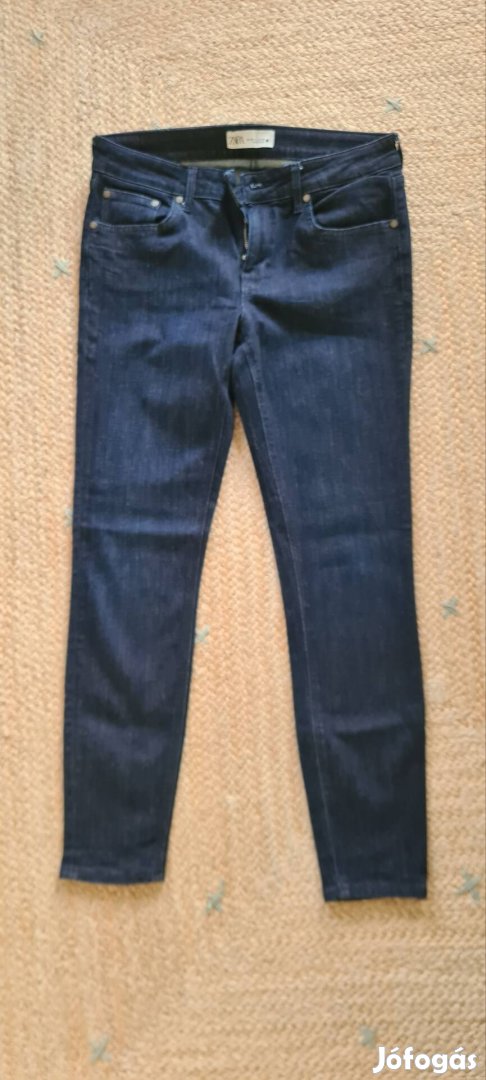 Zara skinny sötétkék farmer 40