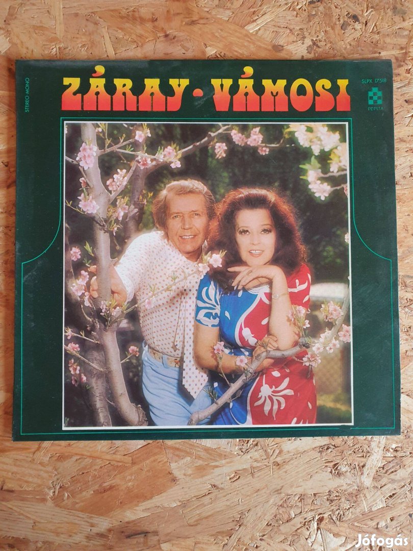 Záray Márta Vámosi János - Záray-Vámosi bakelit Slpx 17518