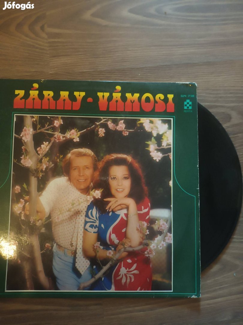 Záray vámosi bakelit lemez