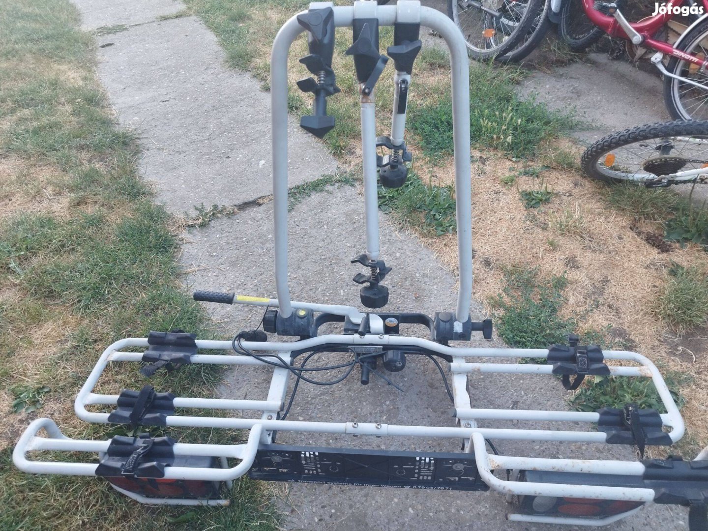 Zárható, Lehajtható 3 Állásos kerékpár szállító eladó