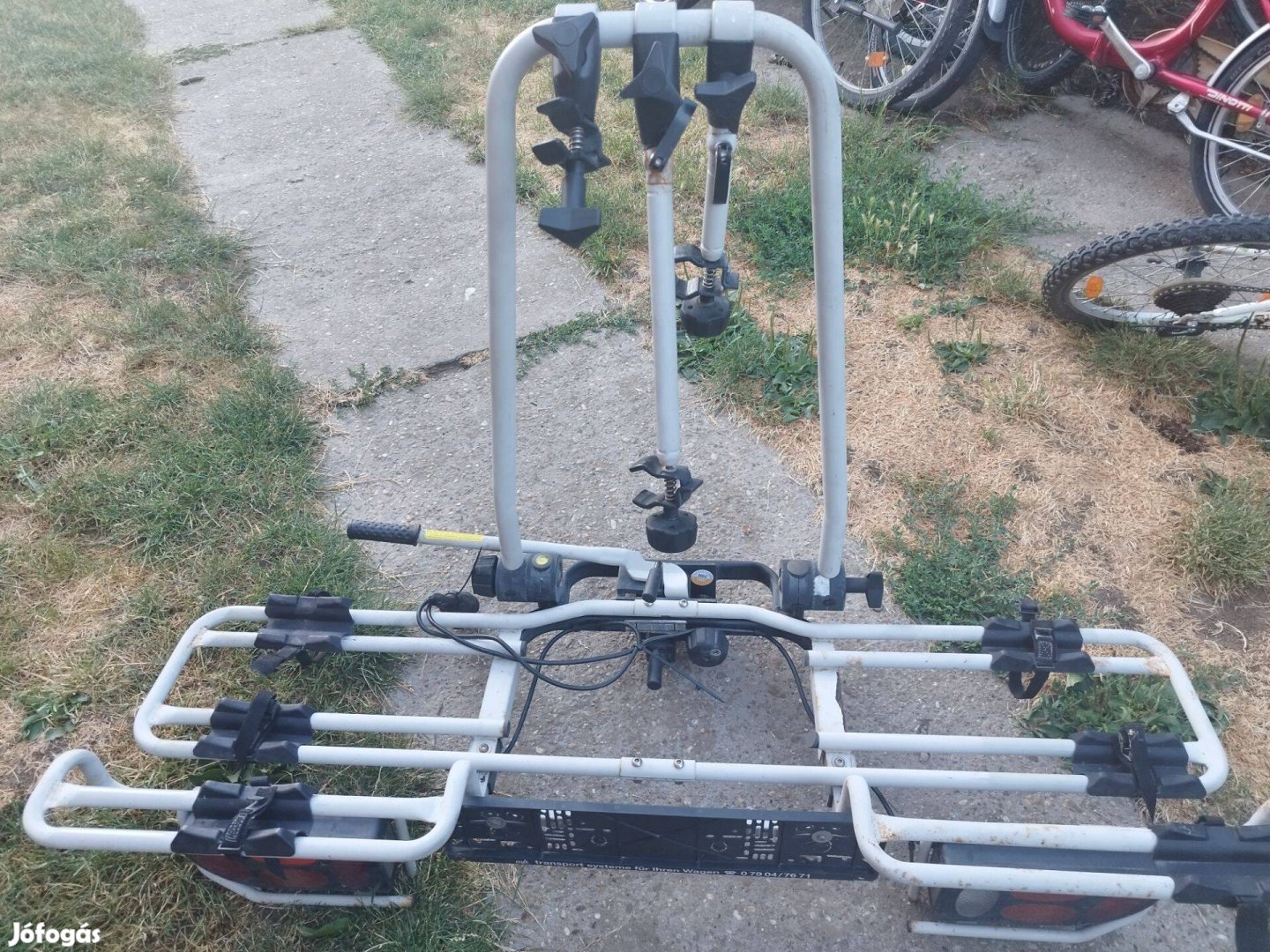 Zárható, Lehajtható 3 Állásos kerékpár szállító eladó