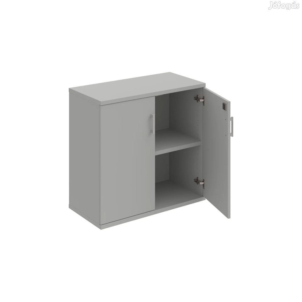 Zárható irodai szekrény Strong SZ2 8001 szürke