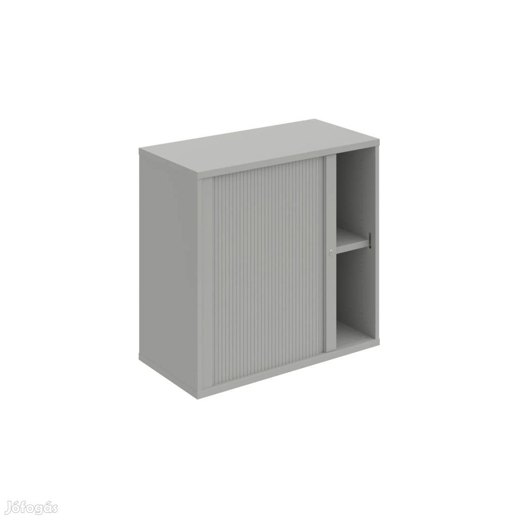 Zárható irodai szekrény Strong SZ2 8003L szürke