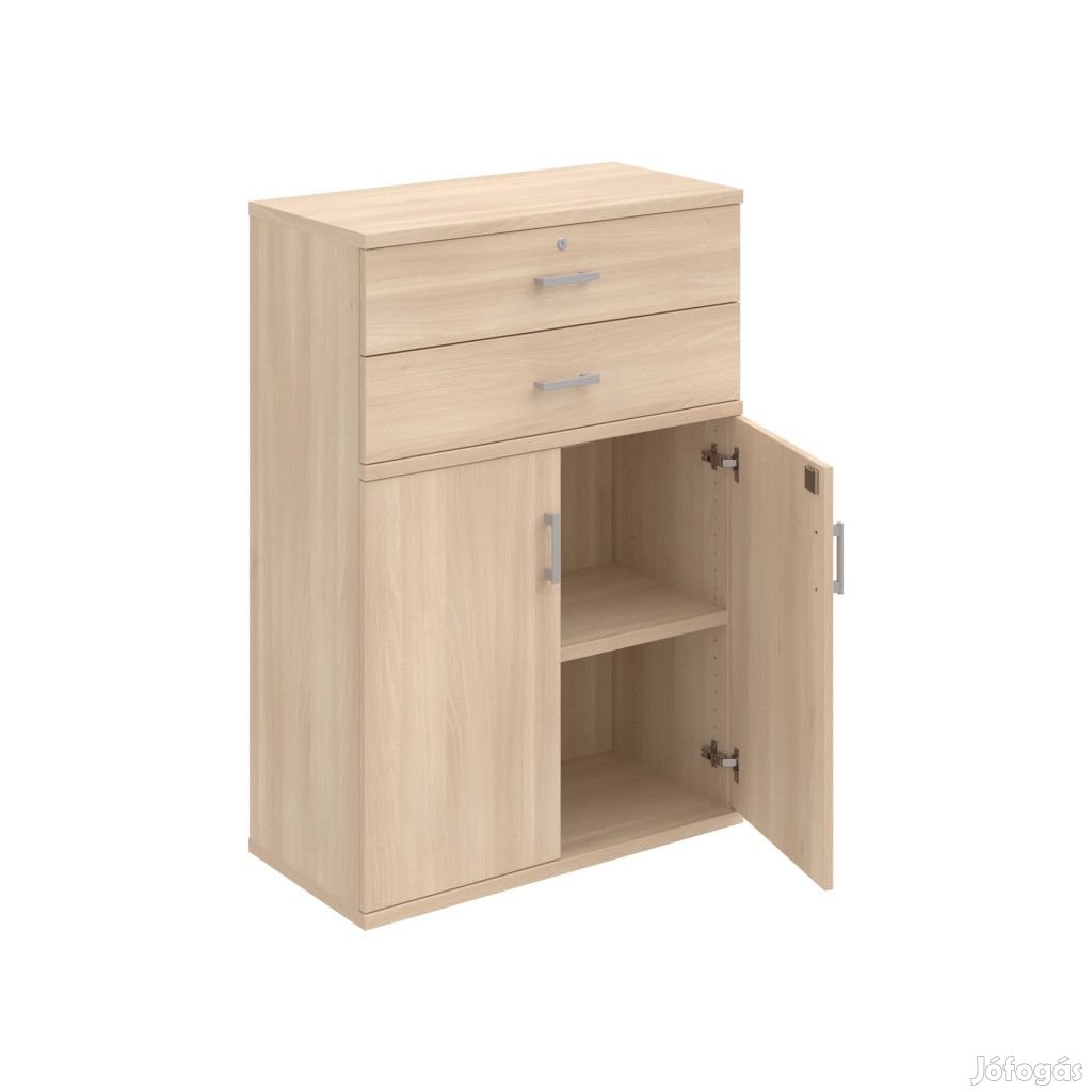 Zárható irodai szekrény Strong SZ3 8003 akác