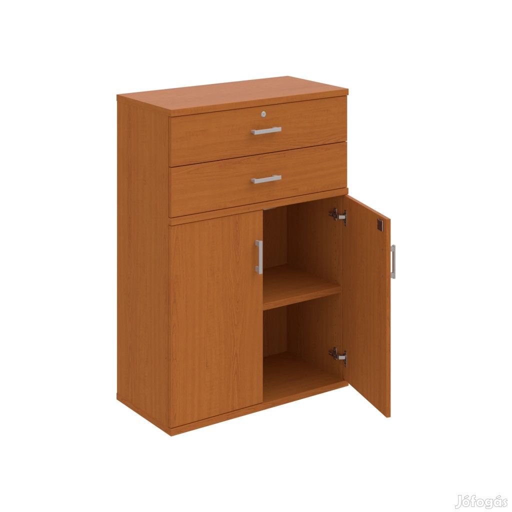 Zárható irodai szekrény Strong SZ3 8003 cseresznye