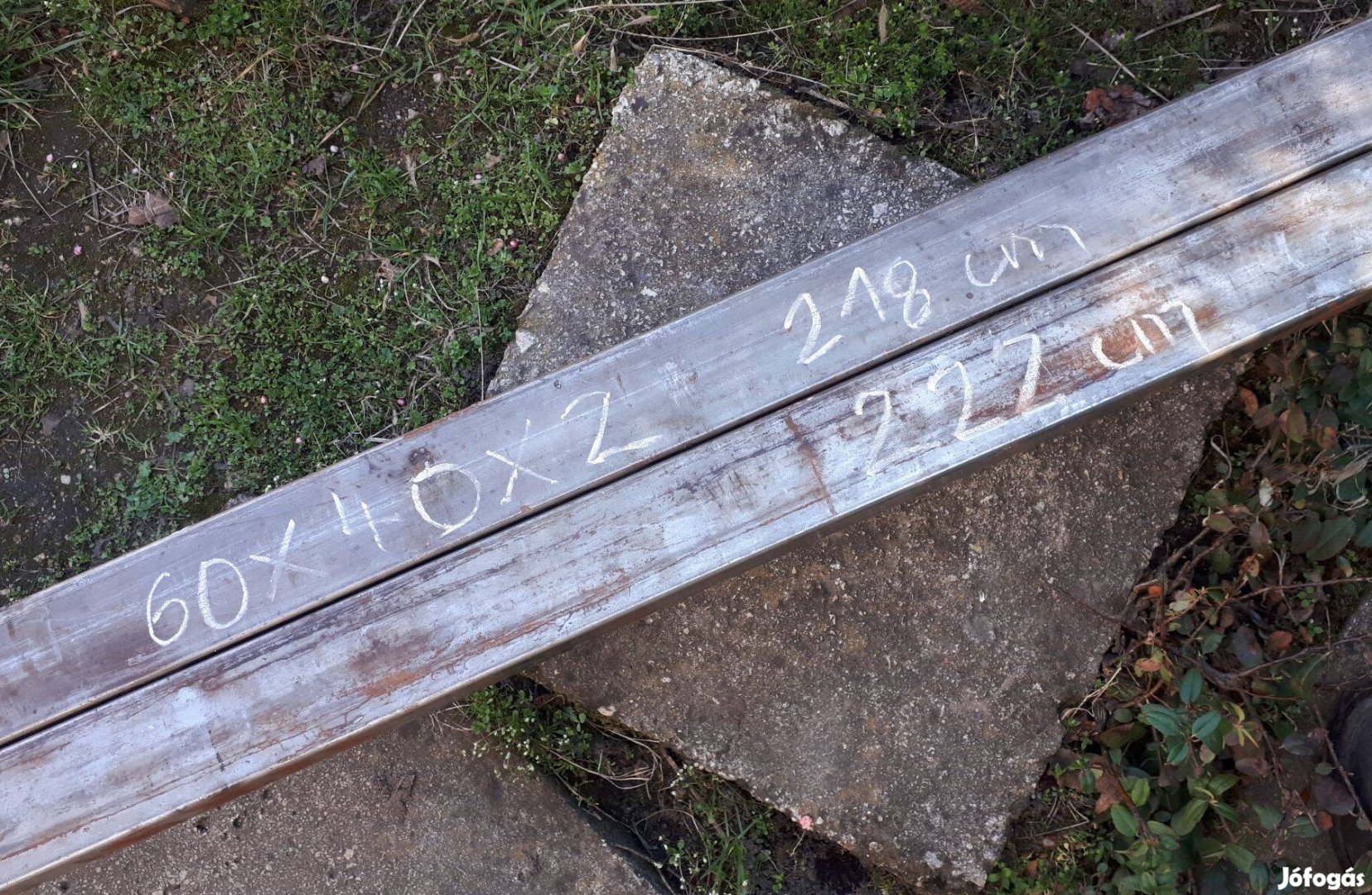 Zártszelvény 60x40x2 mm darabok újak eladók !